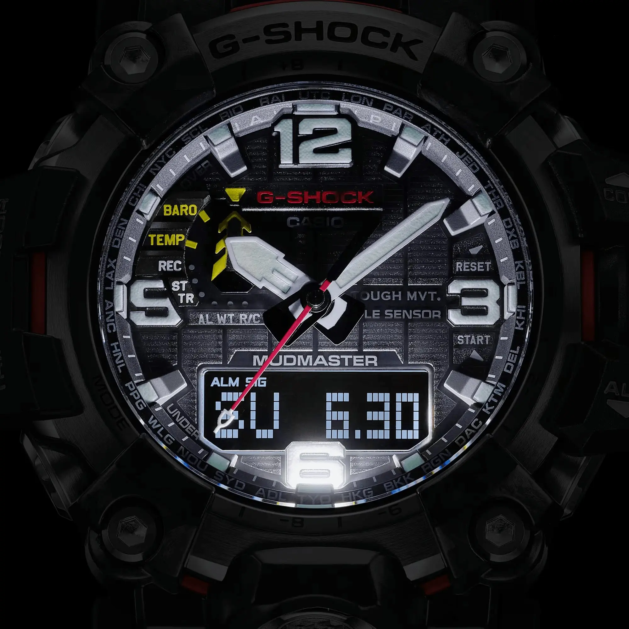 G-Shock Mudmaster Series Digital & Analogue watch GWG2000-1A3