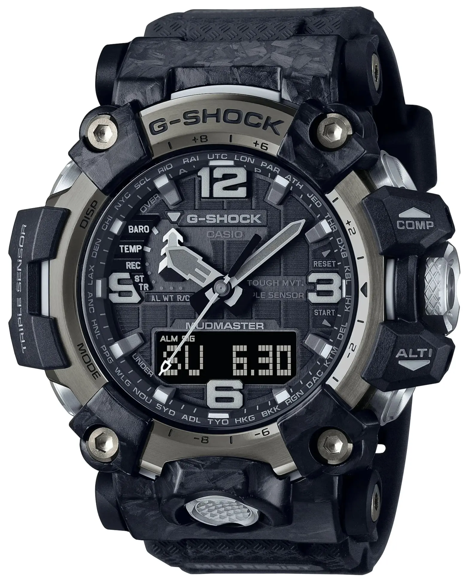 G-Shock Mudmaster Series Digital & Analogue watch GWG2000-1A1