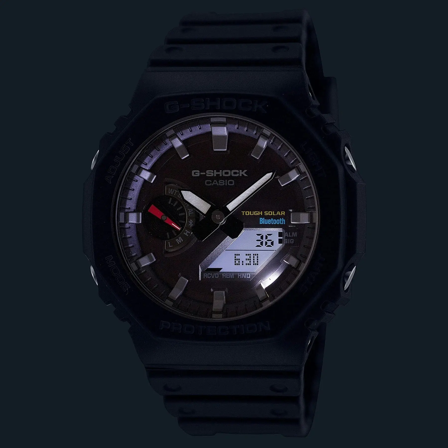 G-Shock Digital & Analogue Watch Solar CasiOak Series GAB2100-1A