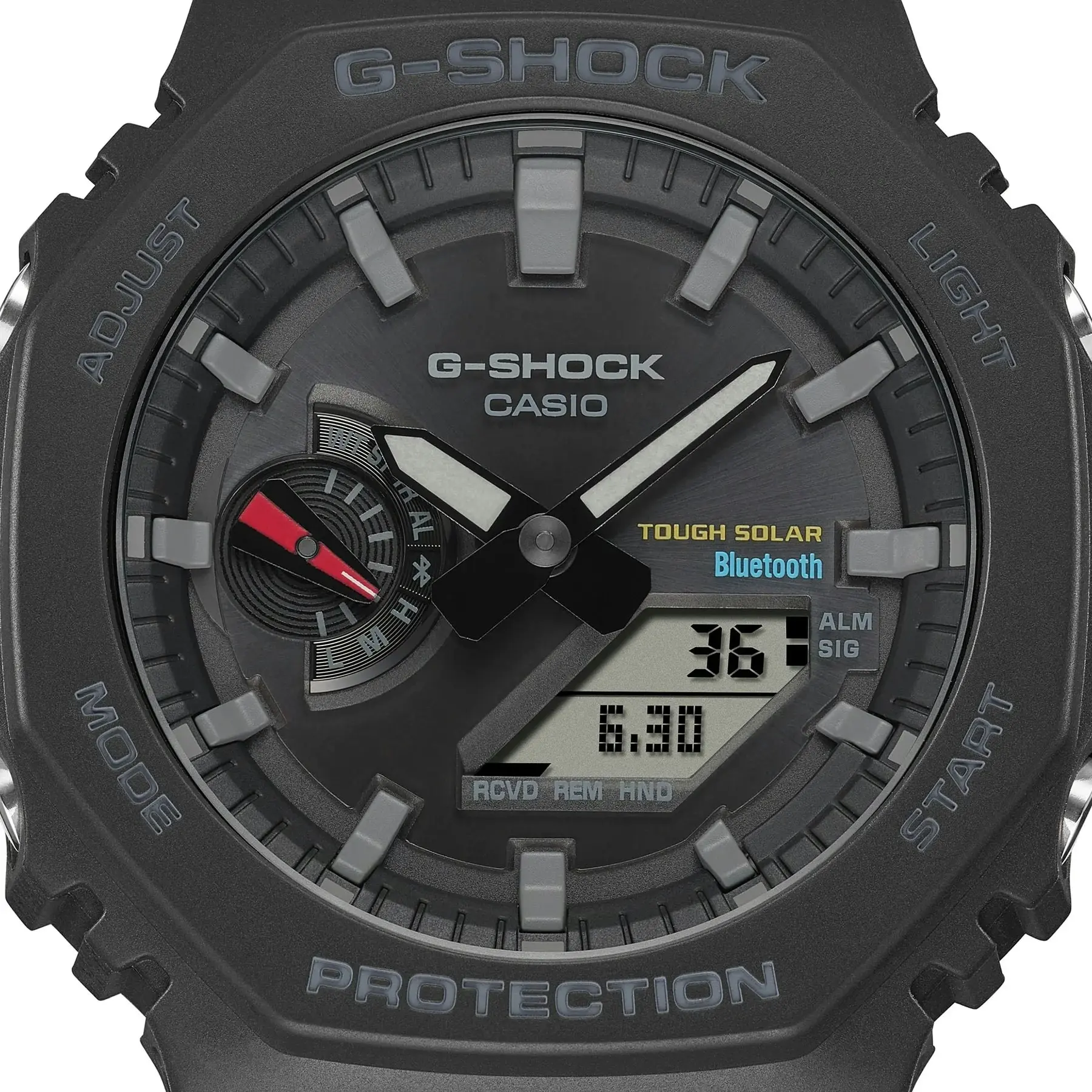 G-Shock Digital & Analogue Watch Solar CasiOak Series GAB2100-1A