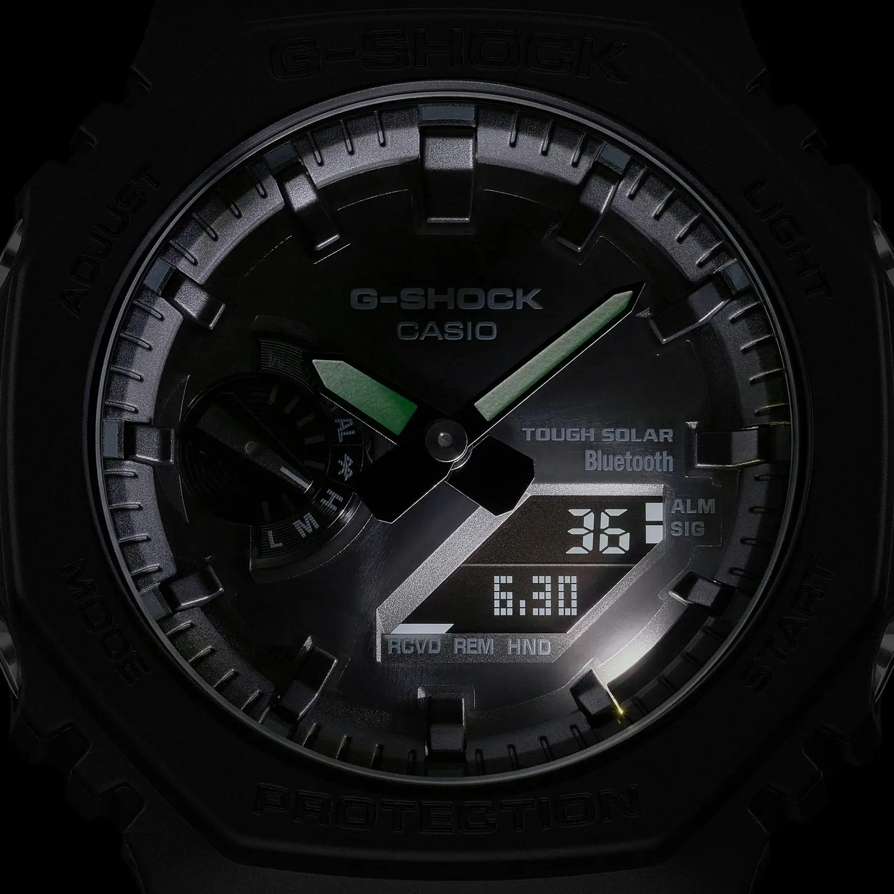 G-Shock Digital & Analogue Watch Solar CasiOak Series GAB2100-1A1