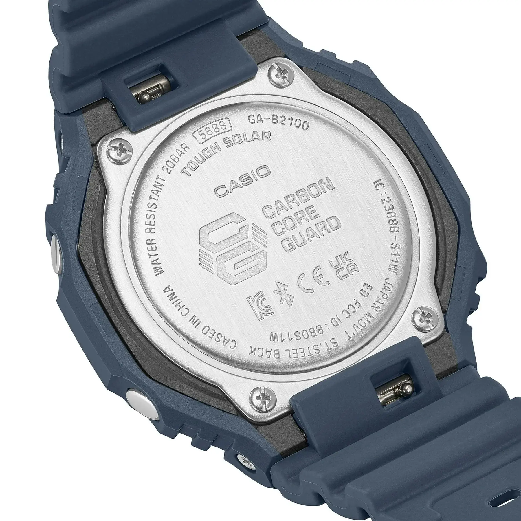 G-Shock Digital & Analogue Watch Solar CasiOak Series GAB2100-2A