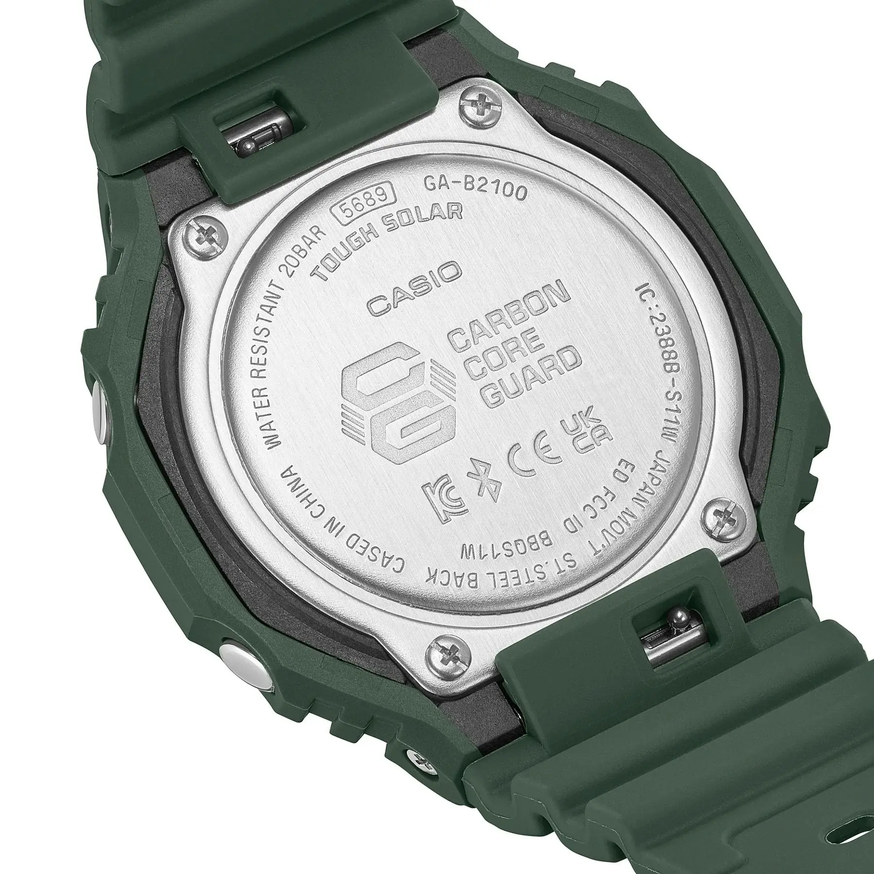 G-Shock Digital & Analogue Watch Solar CasiOak Series GAB2100-3A