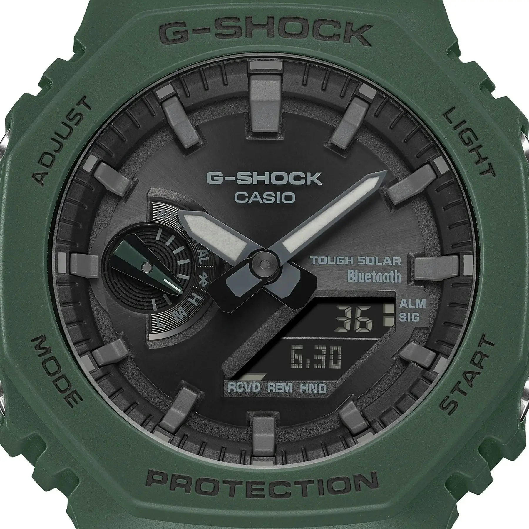 G-Shock Digital & Analogue Watch Solar CasiOak Series GAB2100-3A