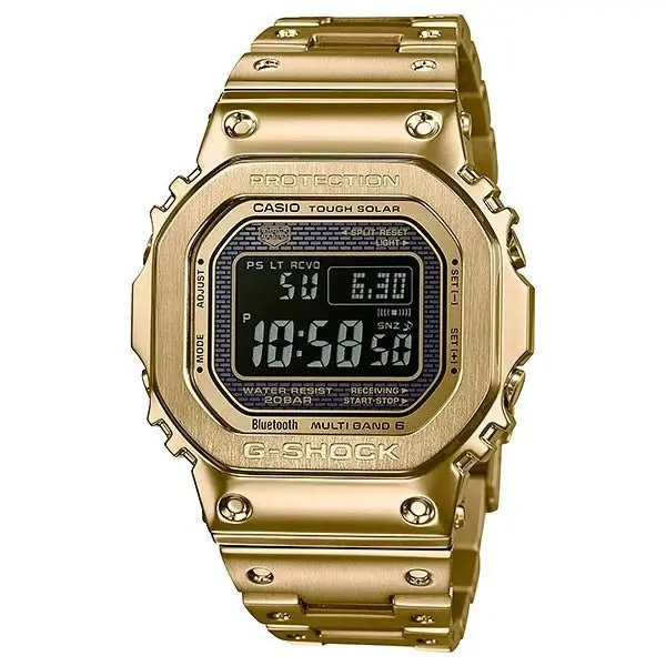 G-Shock Digital & Analogue G Steel Watch Full Metal Series GMWB5000GD-9DR