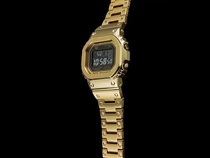 G-Shock Digital & Analogue G Steel Watch Full Metal Series GMWB5000GD-9DR