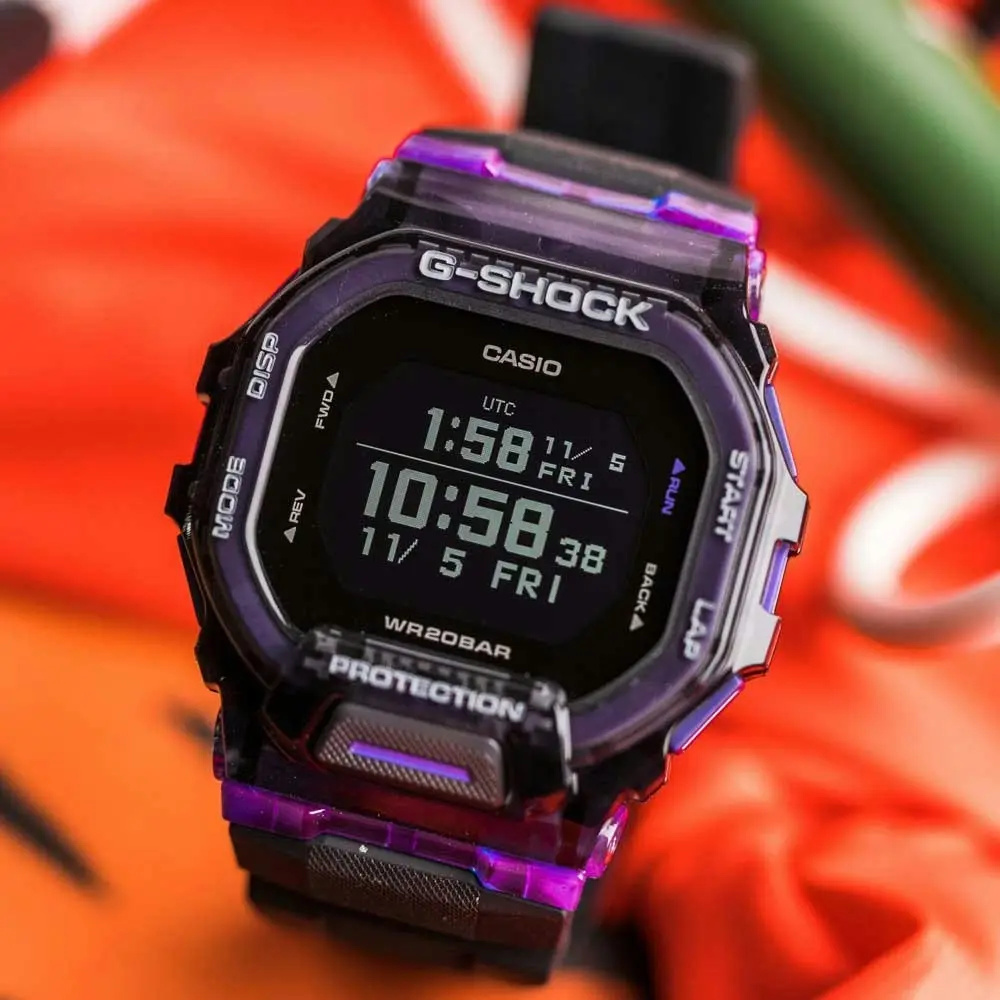 G-Shock Digital Bluetooth Fitness Watch G Squad Series GBD200SM-1A6