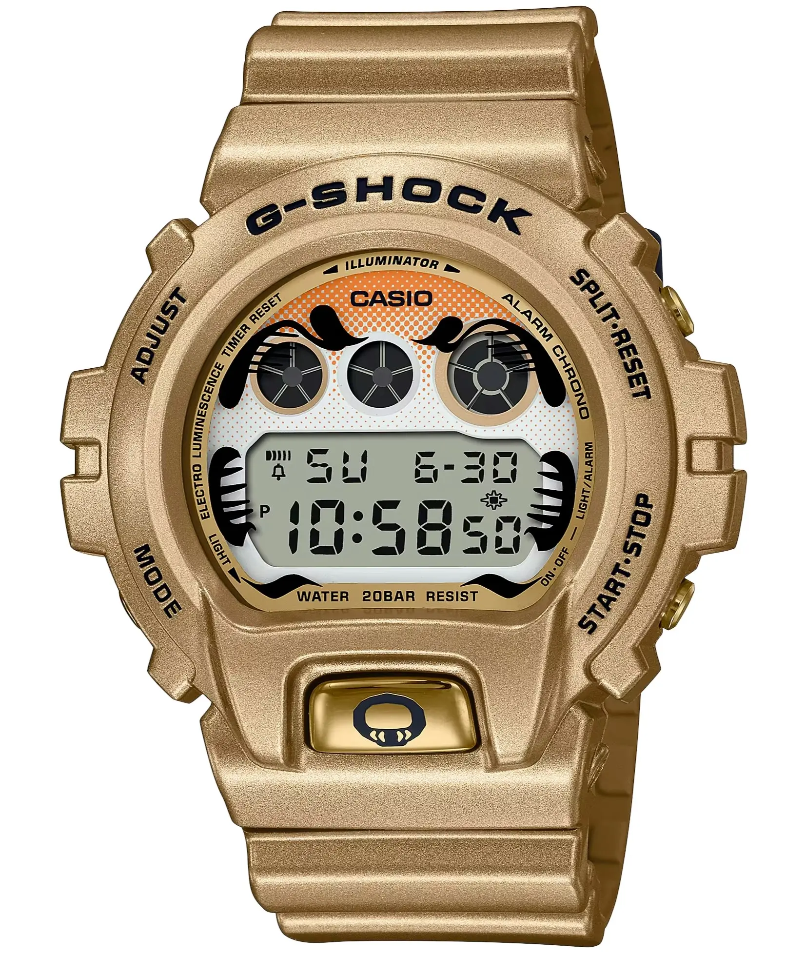 G-Shock Gold Daruma Doll Limited Edition DW6900GDA-9D