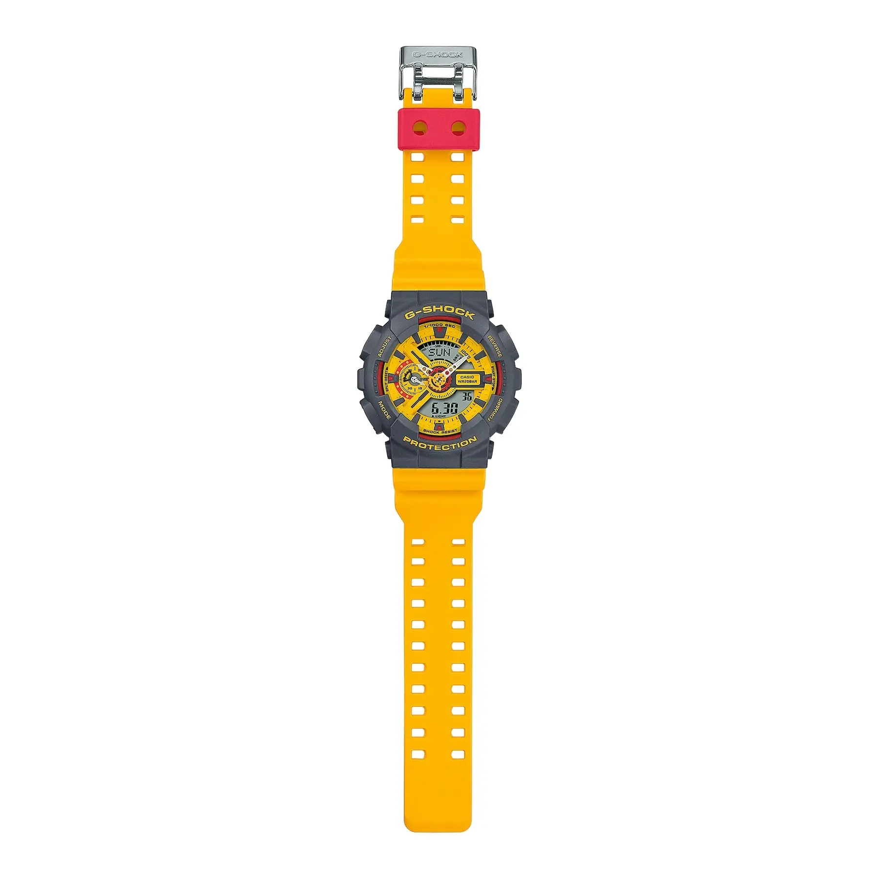 G-Shock Digital & Analogue Yellow Watch GA110Y-9A