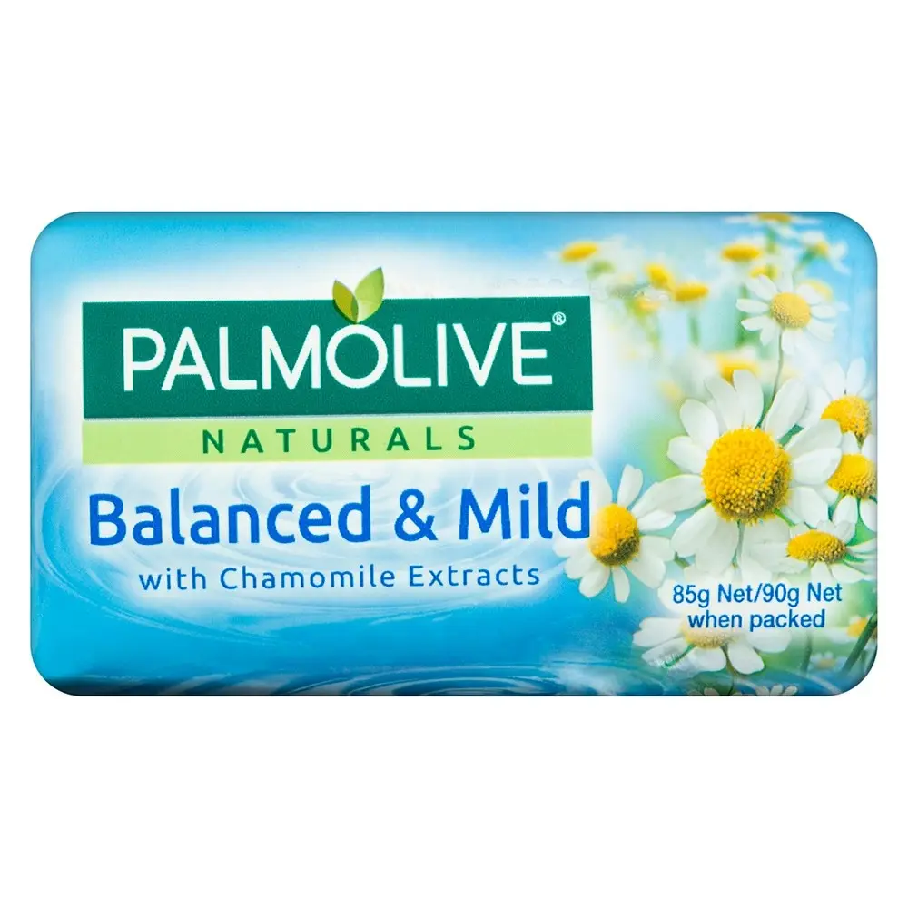 3x 4PK Palmolive 90g Naturals Balanced & Mild Soap Bar Shower Bath Skin Care