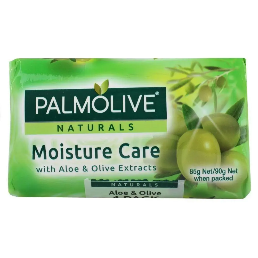 12x Palmolive 90g Soap Bars Aloe & Olive Extracts Clean/Washing f/All Skin Types