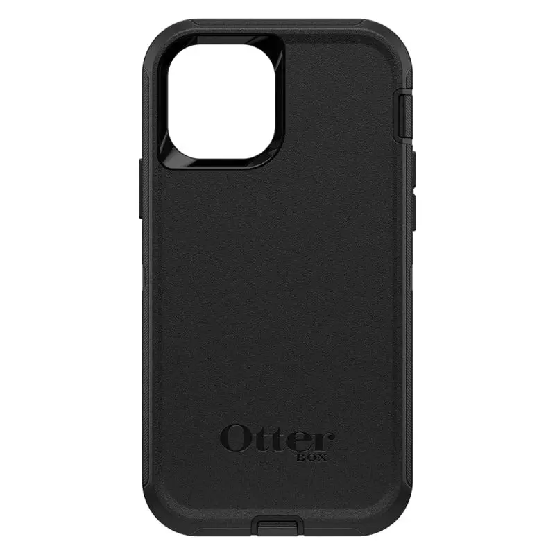 Otterbox Defender Case 6.7" Drop Proof Phone Cover for iPhone 12 Pro Max Black