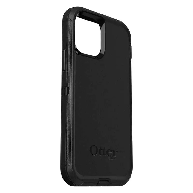 Otterbox Defender Case 6.7" Drop Proof Phone Cover for iPhone 12 Pro Max Black