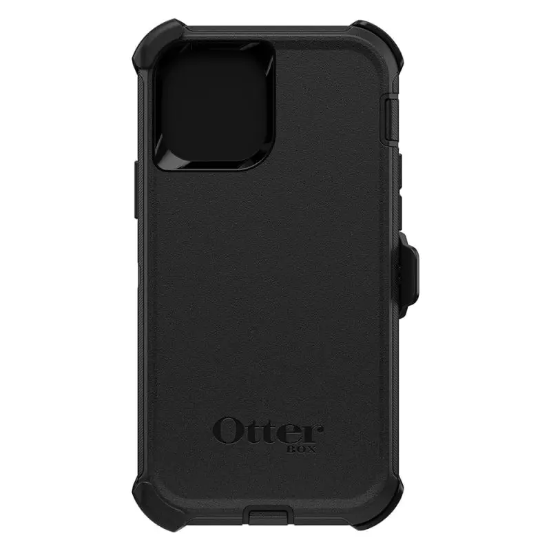 Otterbox Defender Case 6.7" Drop Proof Phone Cover for iPhone 12 Pro Max Black