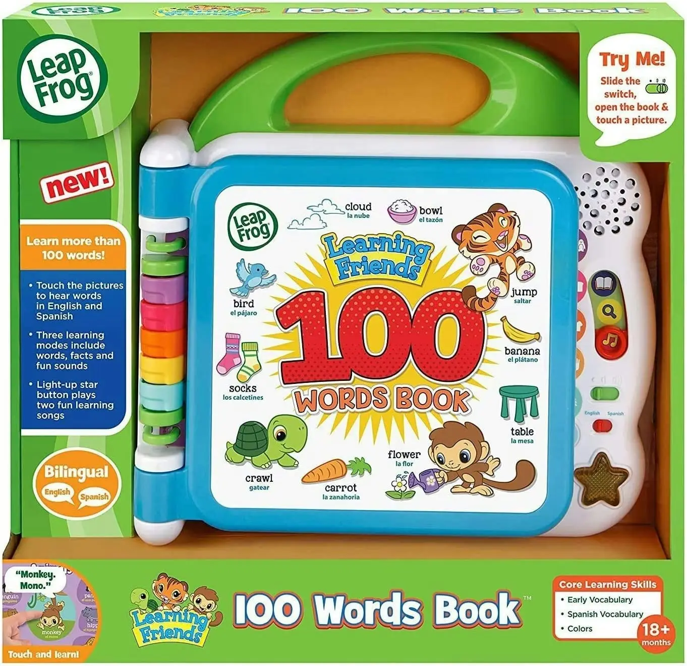 LeapFrog Learning Friends 100 Words Book