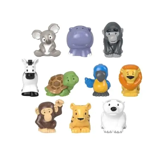 Fisher-Price Little People 10-Piece Animal Figure Set