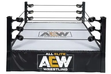 AEW - Medium Playset (Unrivaled Figure and Core Wrestling Ring)