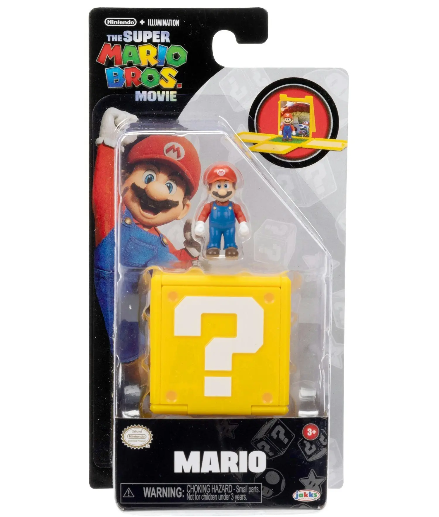 The Super Mario Bros. Movie - 1.25” Mini Figure with Question Block