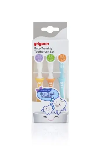 PIGEON Training Toothbrush Set