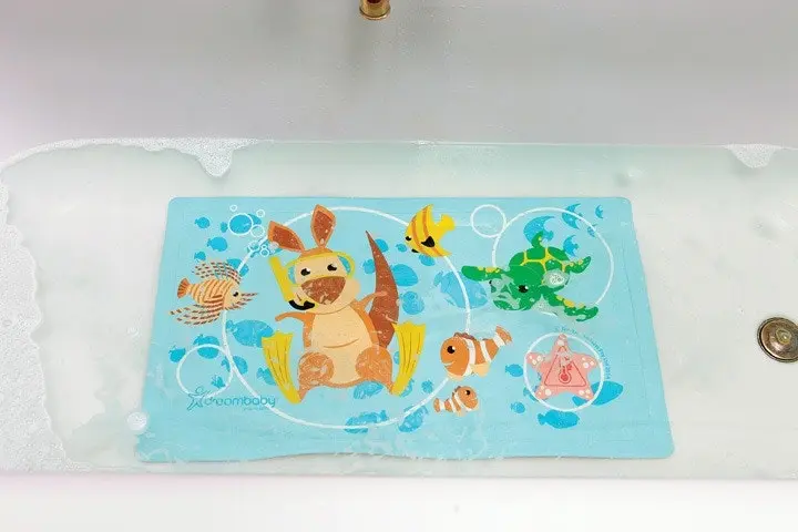 dreambaby Anti-Slip Bath Mat With ''Too Hot'' Indicator