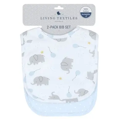 2 Pack Bibs Mason/Confetti