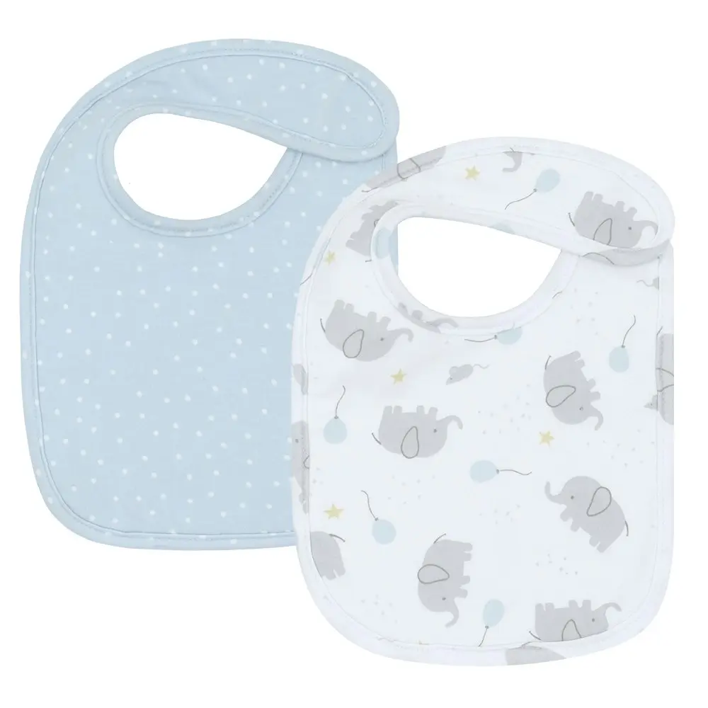 2 Pack Bibs Mason/Confetti