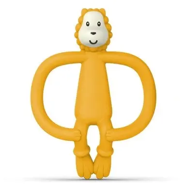 Matchstick Monkey Lion Teether Anti Microbial