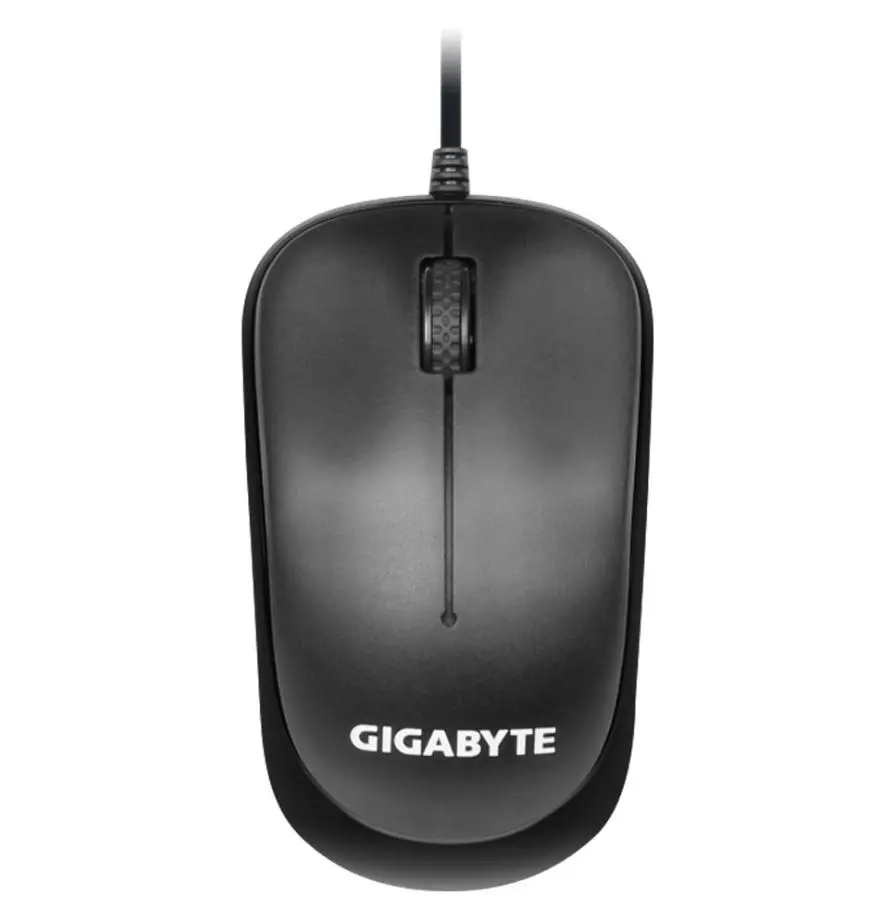 Gigabyte USB Wired Keyboard & Optical Mouse Combo For PC/Laptop Computer Black