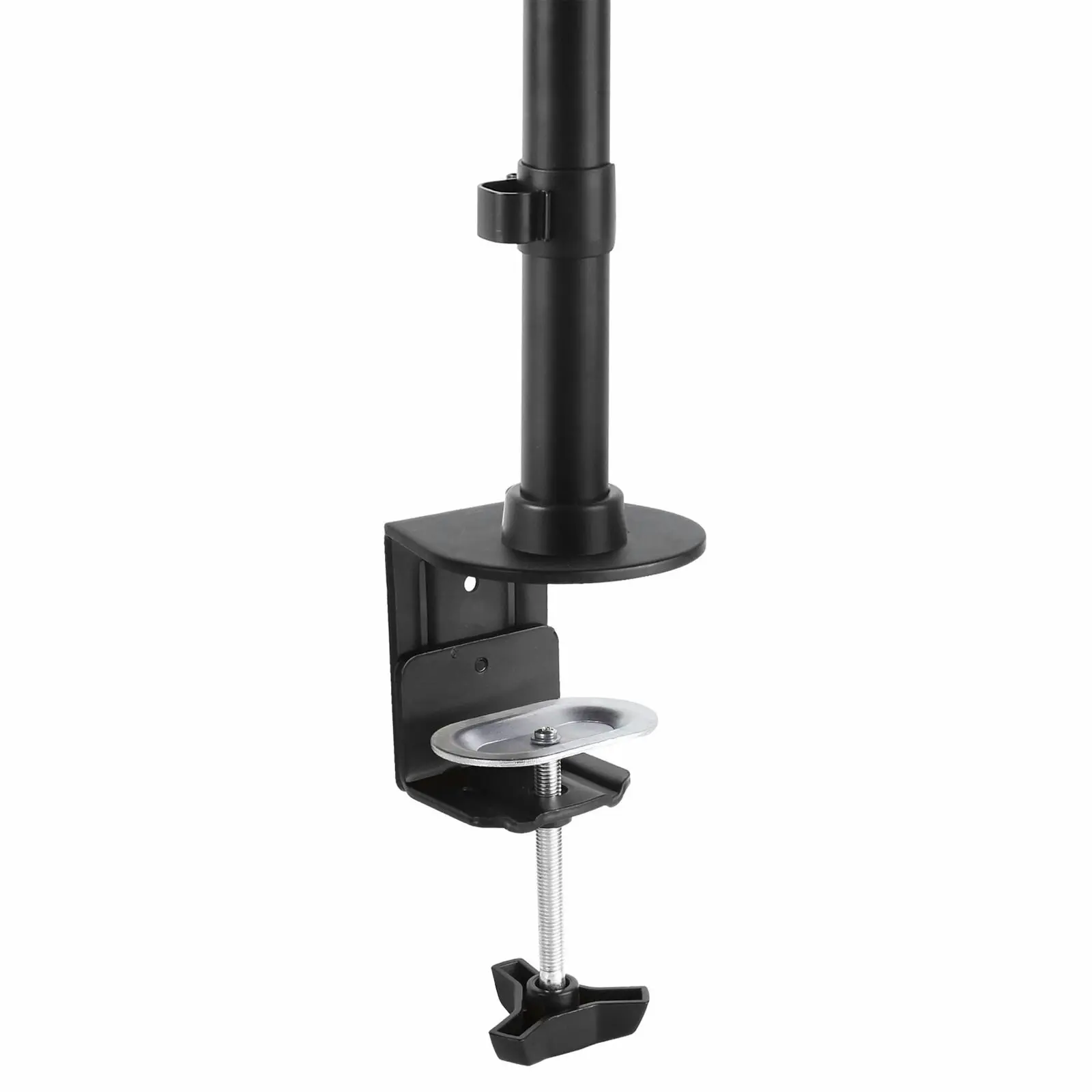 Star Tech Dual Adjustable Vertical 10kg Per Monitor Mount f/ 13-27in Display BLK