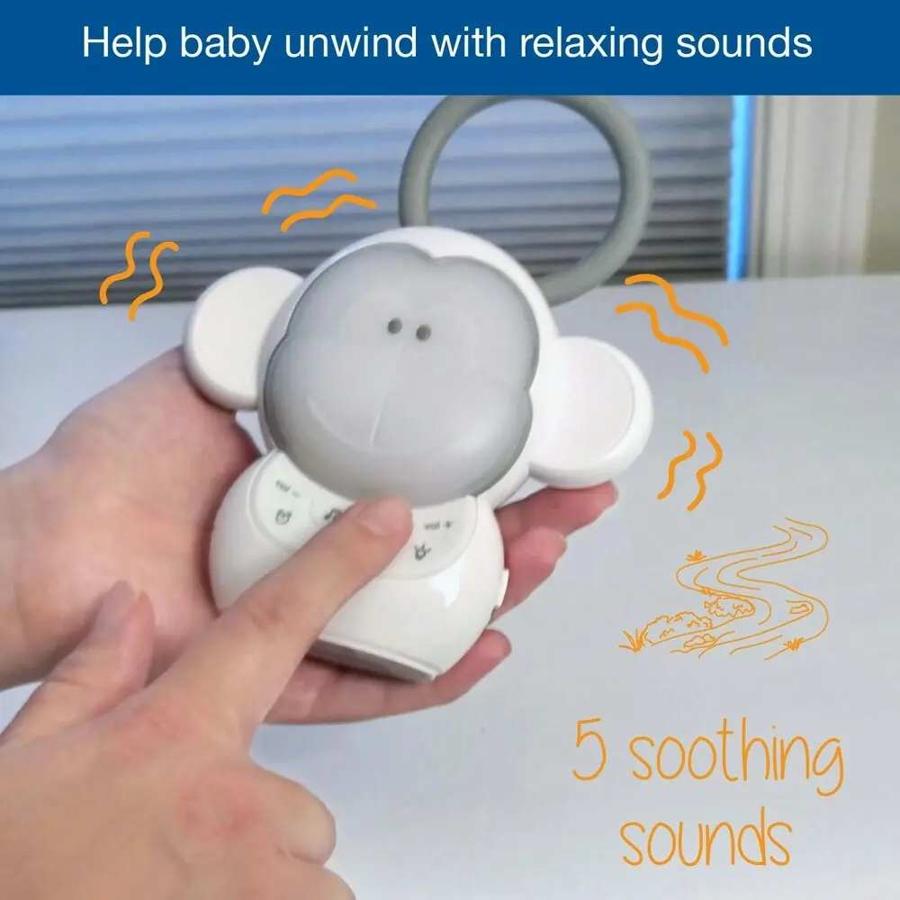 VTech Safe & Sound Portable Baby/Nursery Soother Sleeping Aid w/ Music/Lullabies