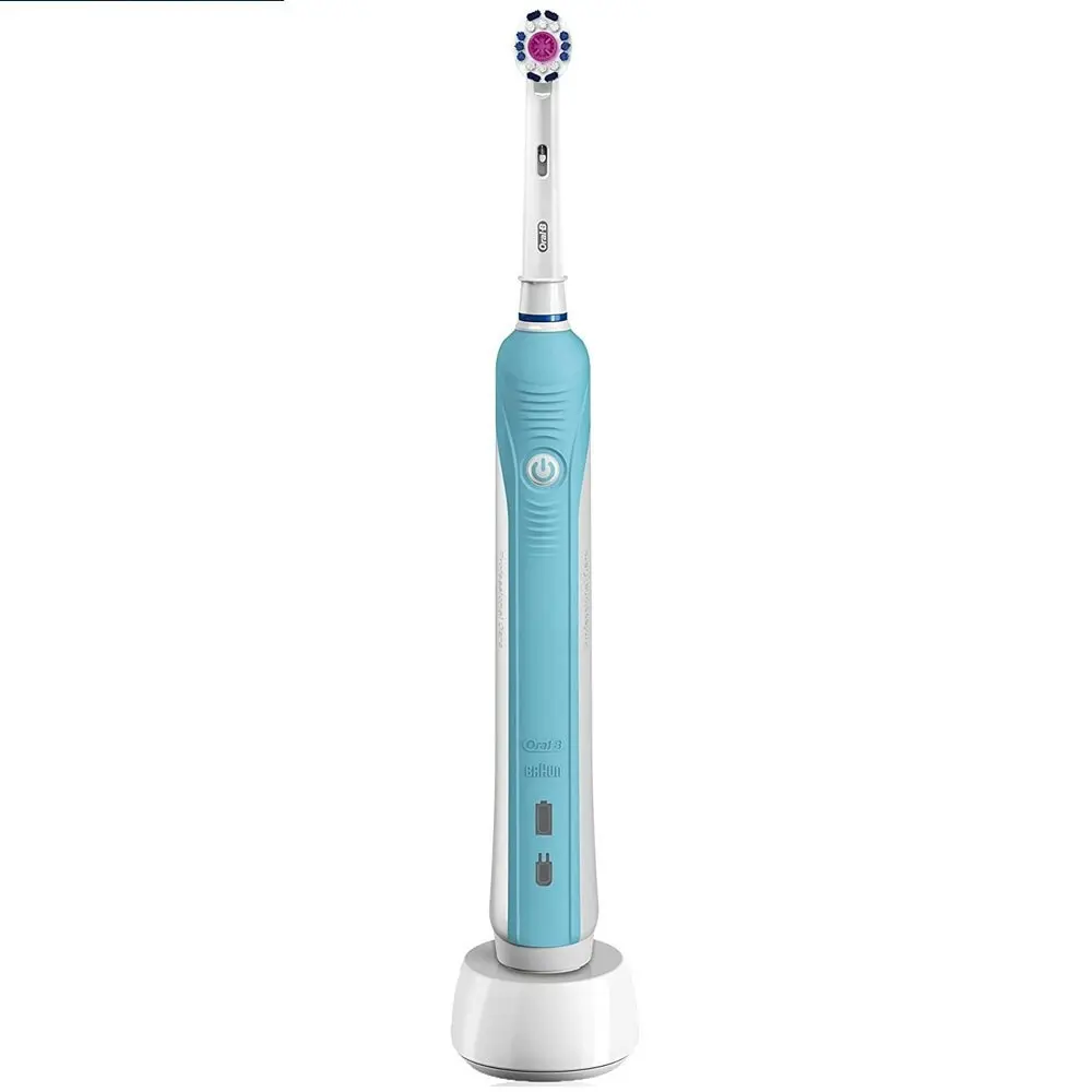 Oral B Electric Rechargeable Power Toothbrush Pro 500 3D Dental Care White