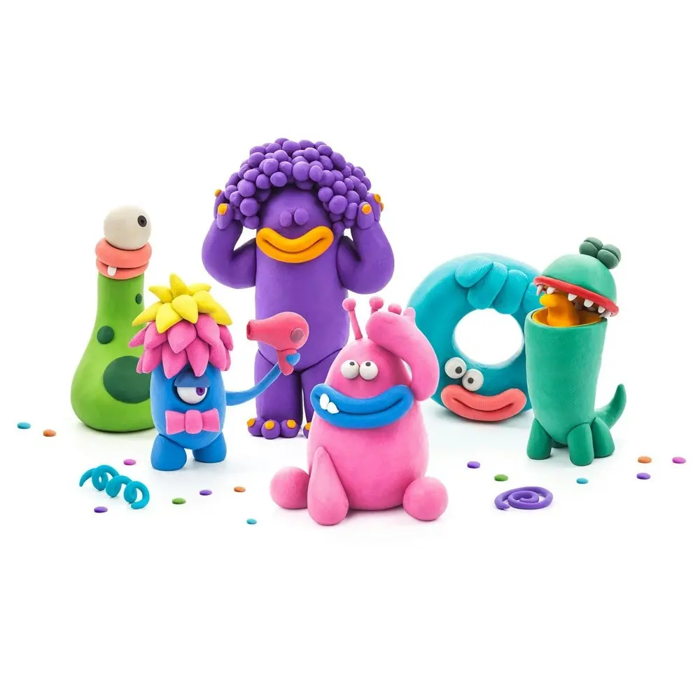 15pc Hey Clay Monsters Educational Fun Play Toy Set Kids/Children Toddler 3y+