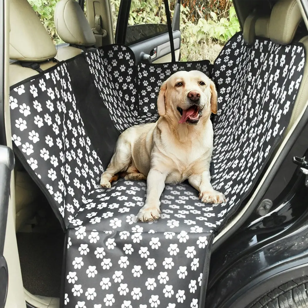 Pawz Pet Back Car Seat Cover Hammock Nonslip Dog Puppy Cat Waterproof Rear Large