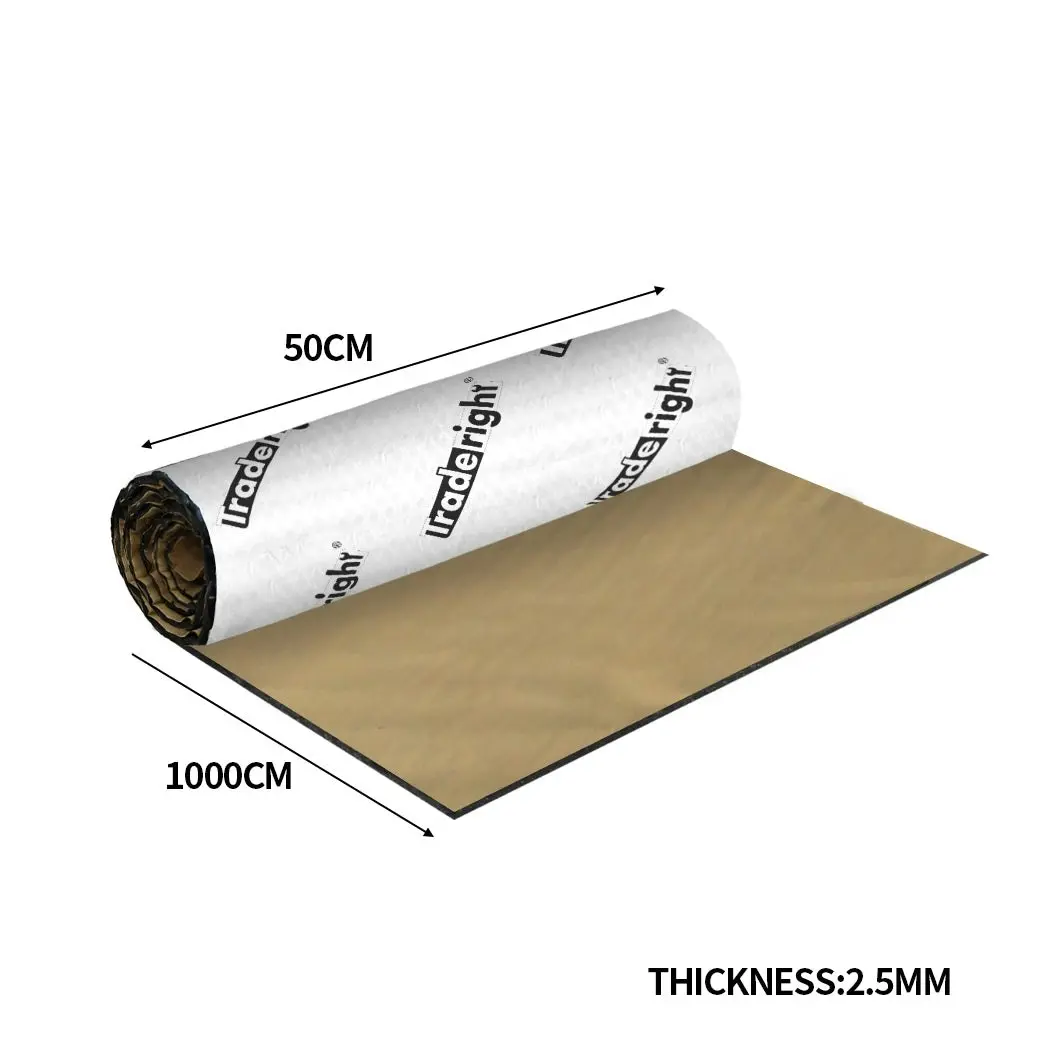 Manan Sound Deadener Butyl Roller 5M Heat Shield Noise Insulation Deadening Mat