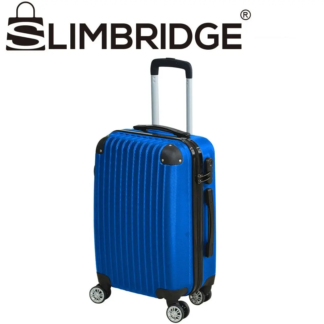 Slimbridge 28" Travel Luggage Suitcase TSA Lock Carry Bag Hard Case Blue