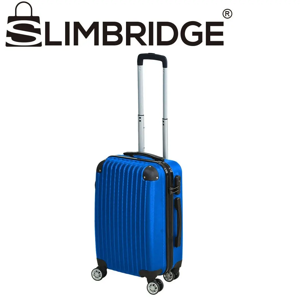 Slimbridge 28" Travel Luggage Suitcase TSA Lock Carry Bag Hard Case Blue