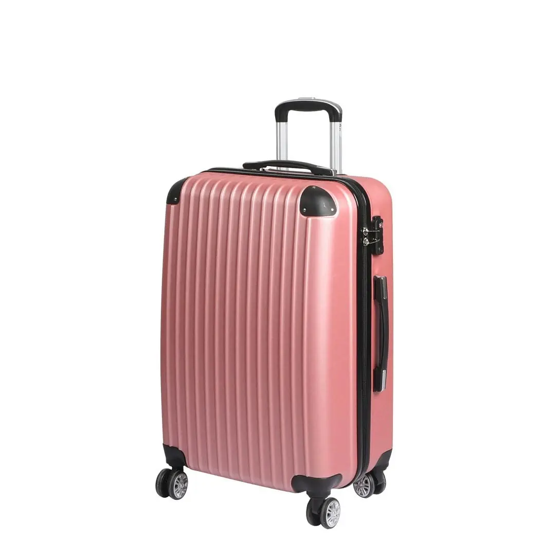 Slimbridge 28" Travel Luggage Suitcase TSA Lock Carry Bag Hard Case Rose Gold