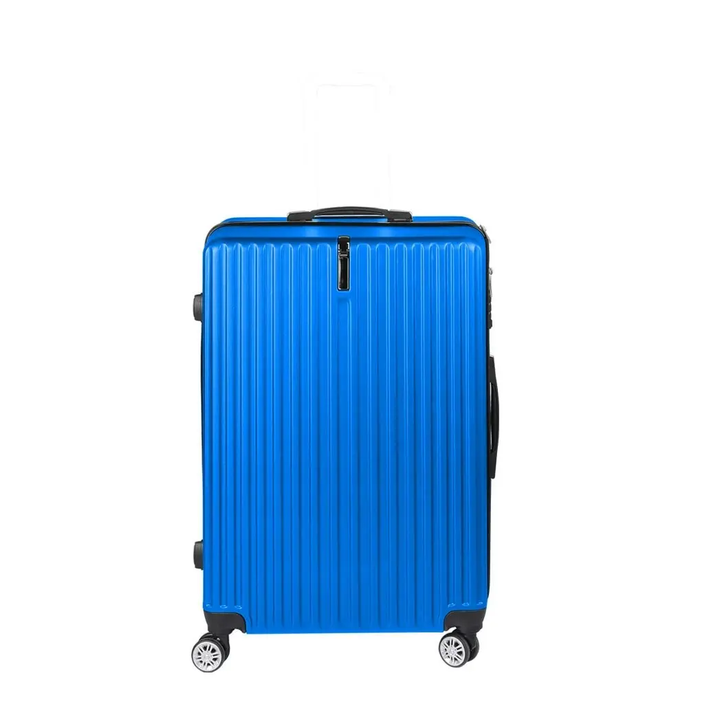 Slimbridge 20" Carry On Luggage Suitcase Travel TSA Lock Hard Shell Case Blue