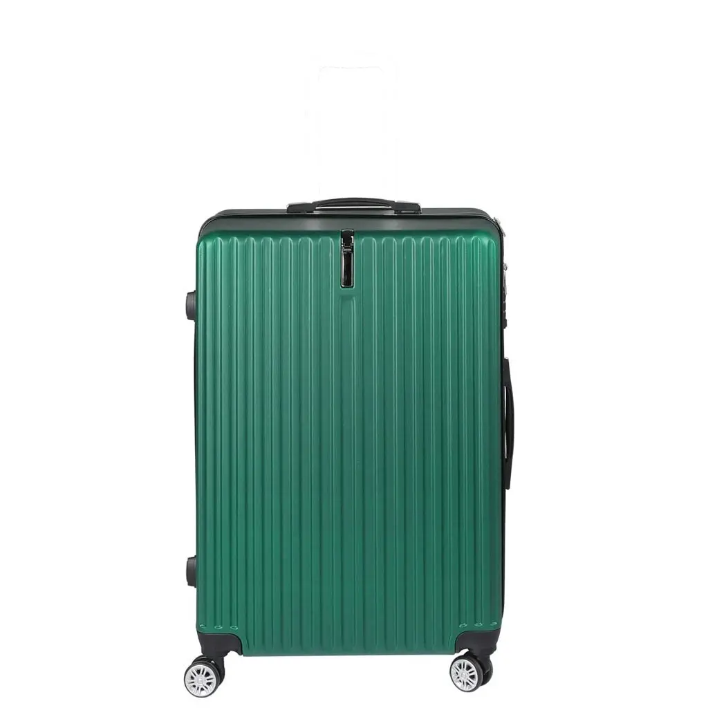 Slimbridge 24" Inch Luggage Suitcase Travel TSA Lock Hard Shell Carry Case Green