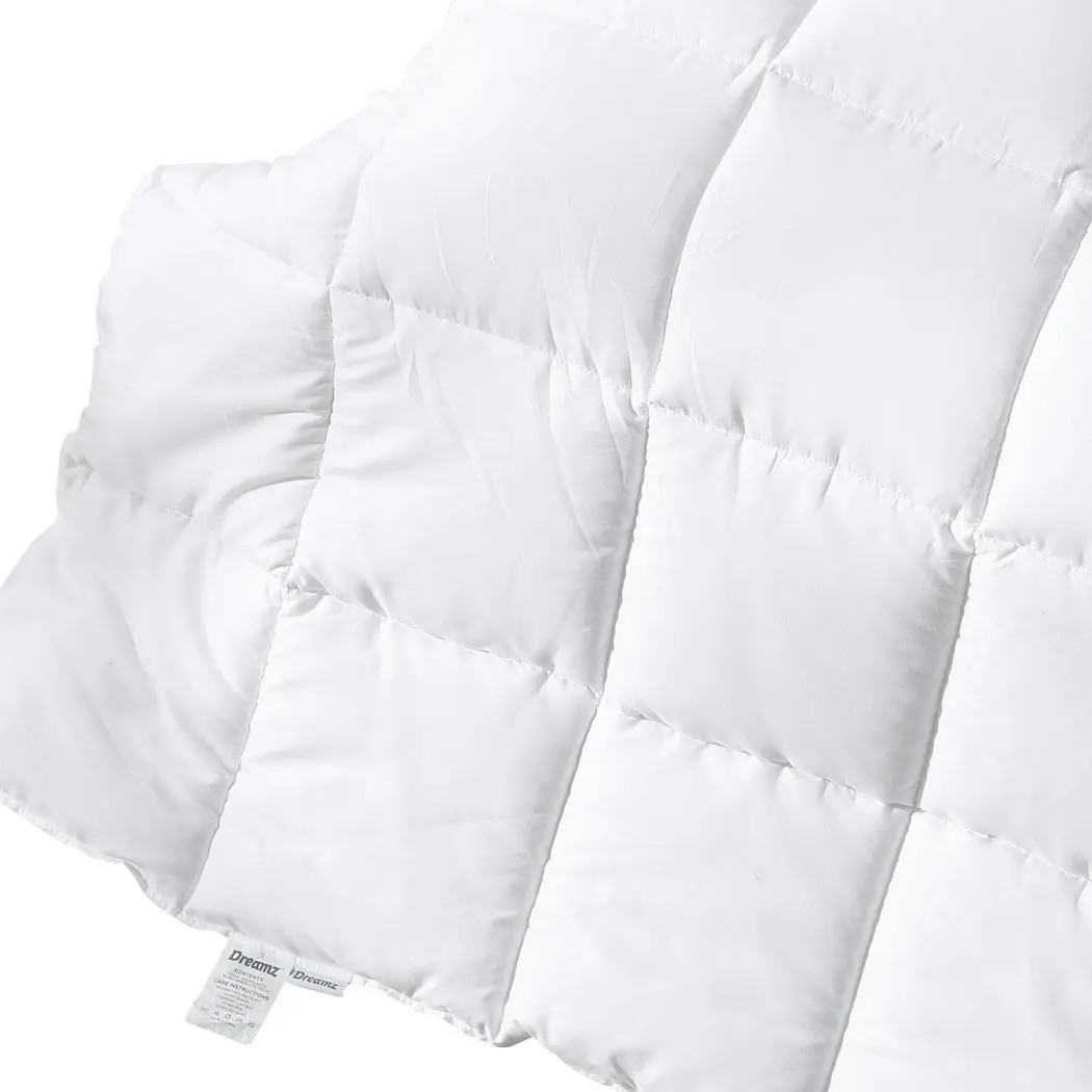 Dreamz 200GSM All Season Bamboo Winter Summer Quilt Duvet Doona Soft Double Size