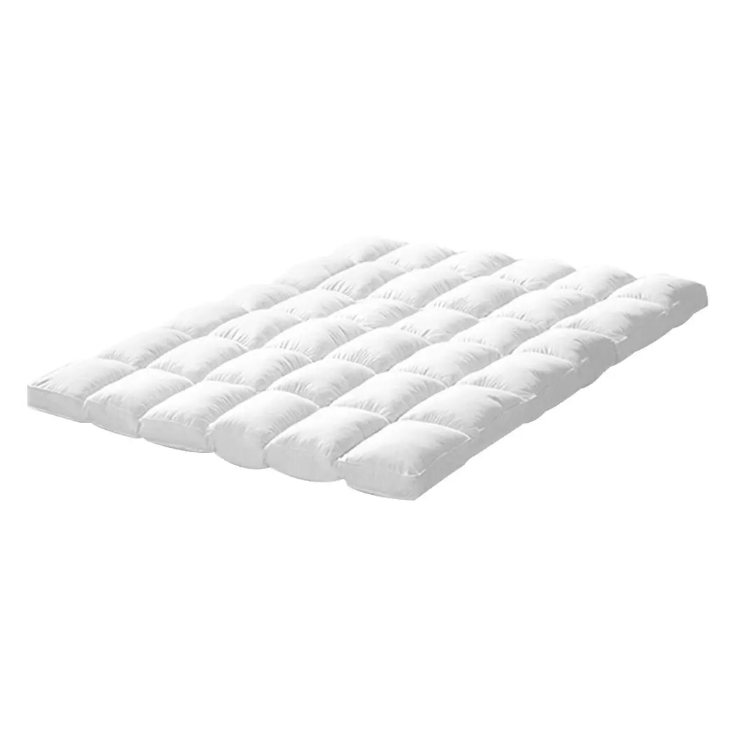 Dreamz Pillowtop Mattress Topper Mat Pad Bedding Luxury Protector Cover Single