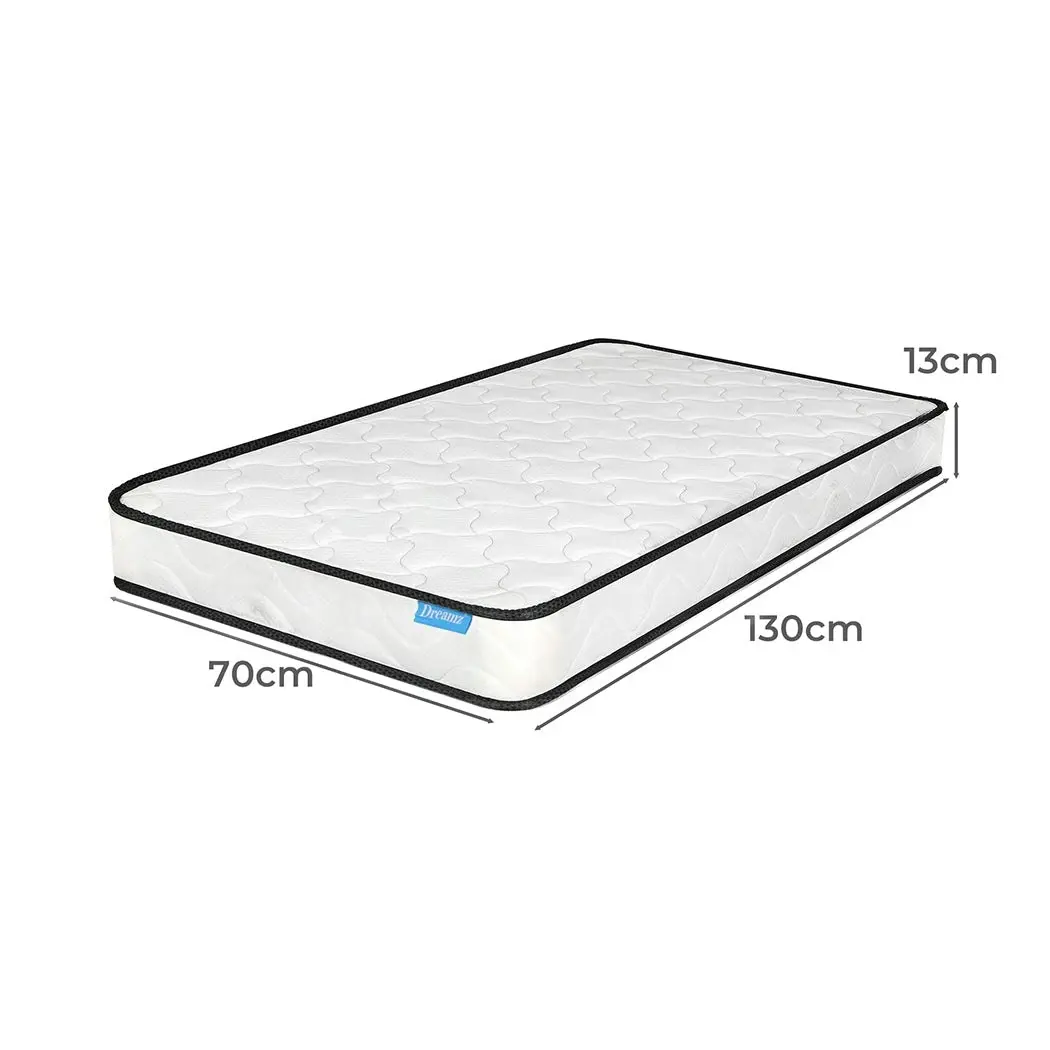 Dreamz Baby Kids Spring Mattress Bed Cot Crib Breathable Firm Foam 13cm Thick