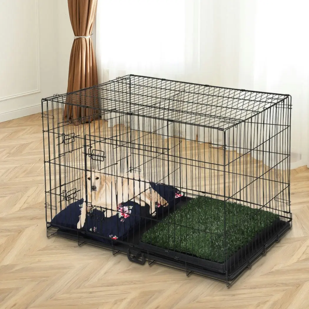 Pawz Pet Dog Cage Crate Kennel Portable Collapsible Puppy Metal Playpen 42"