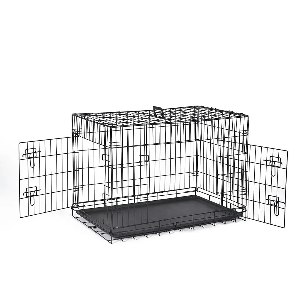 Pawz Pet Dog Cage Crate Kennel Portable Collapsible Puppy Metal Playpen 42"