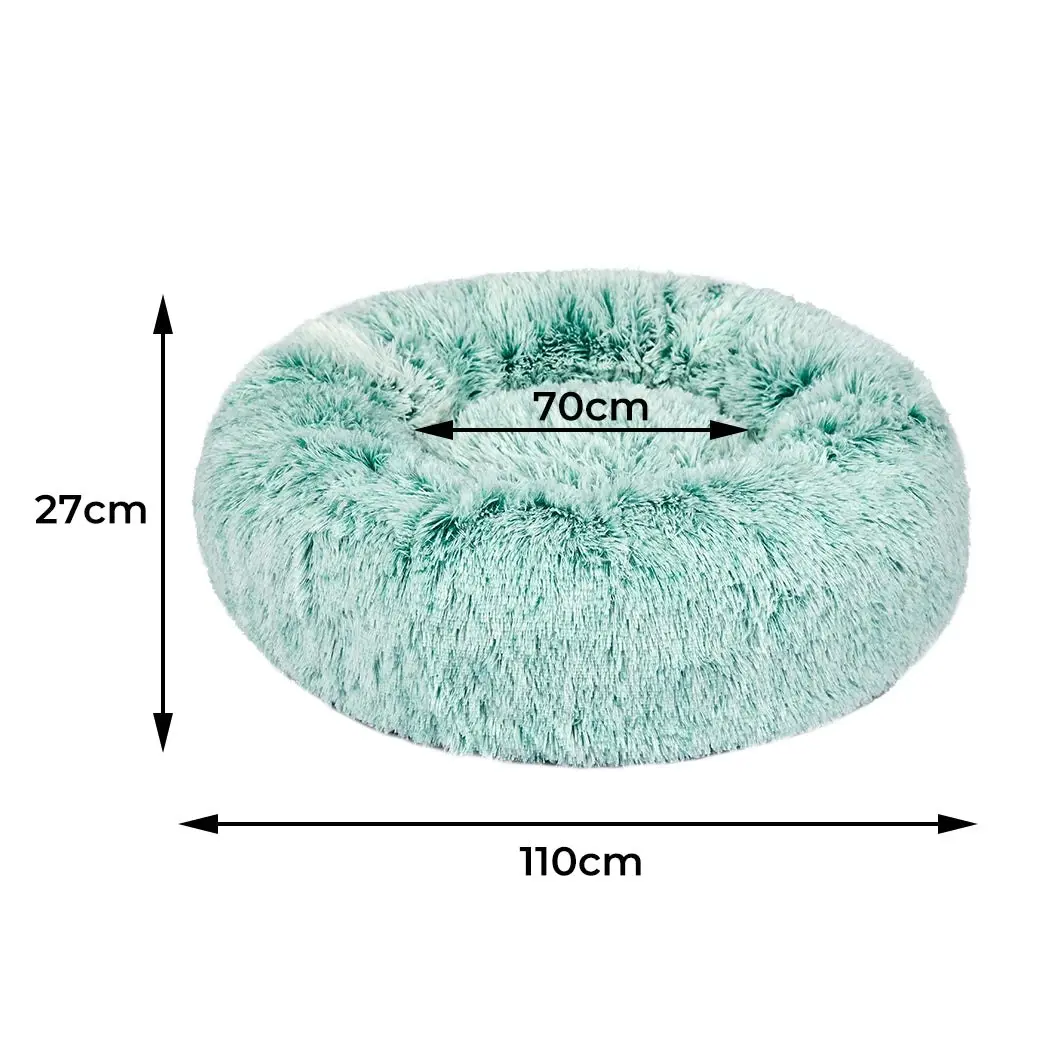 Pawz Replaceable Cover For Dog Calming Bed Round Calming Nest Cave AU Teal XL