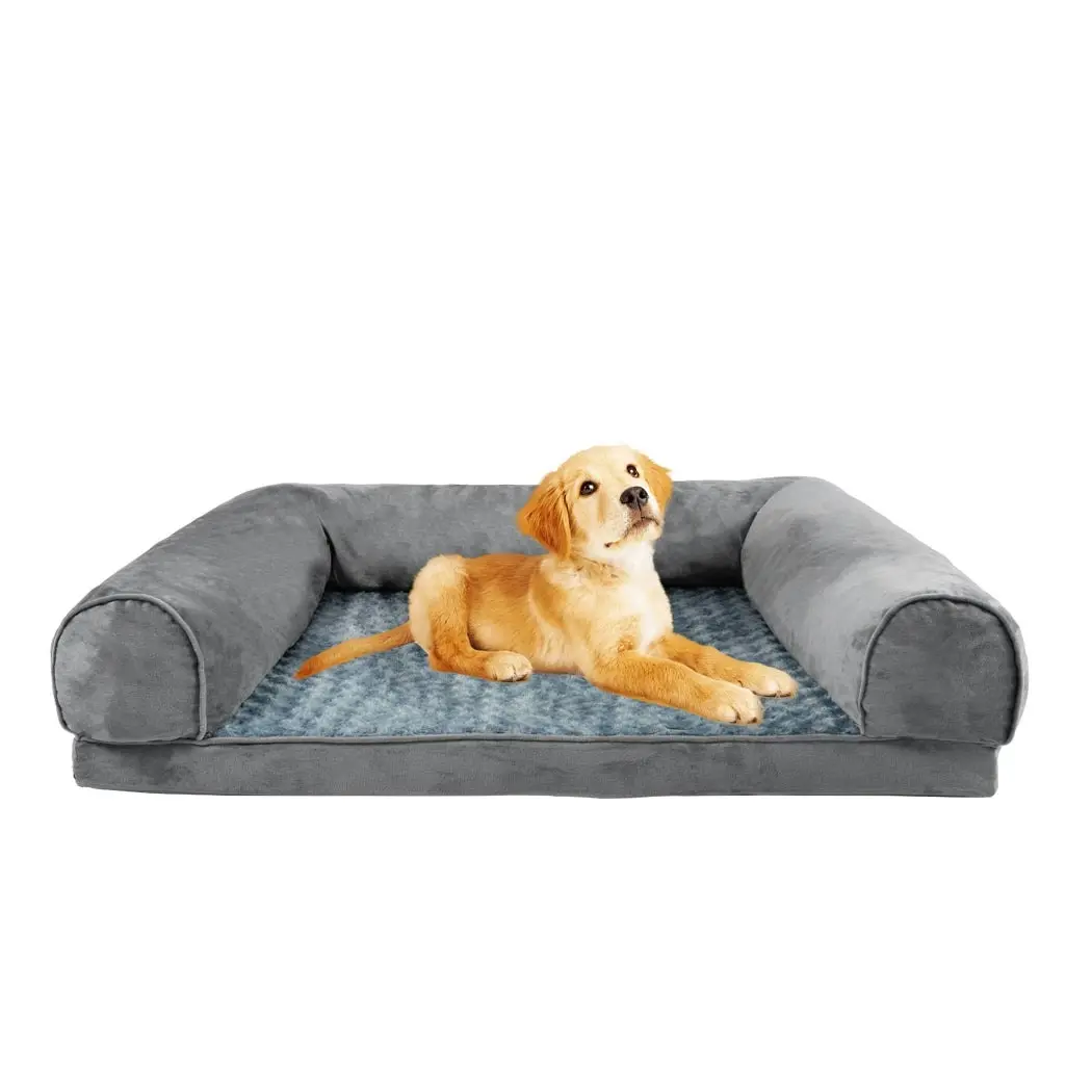 Pawz Pet Bed Sofa Dog Beds Bedding Soft Warm Mattress Cushion Pillow Mat Plush M