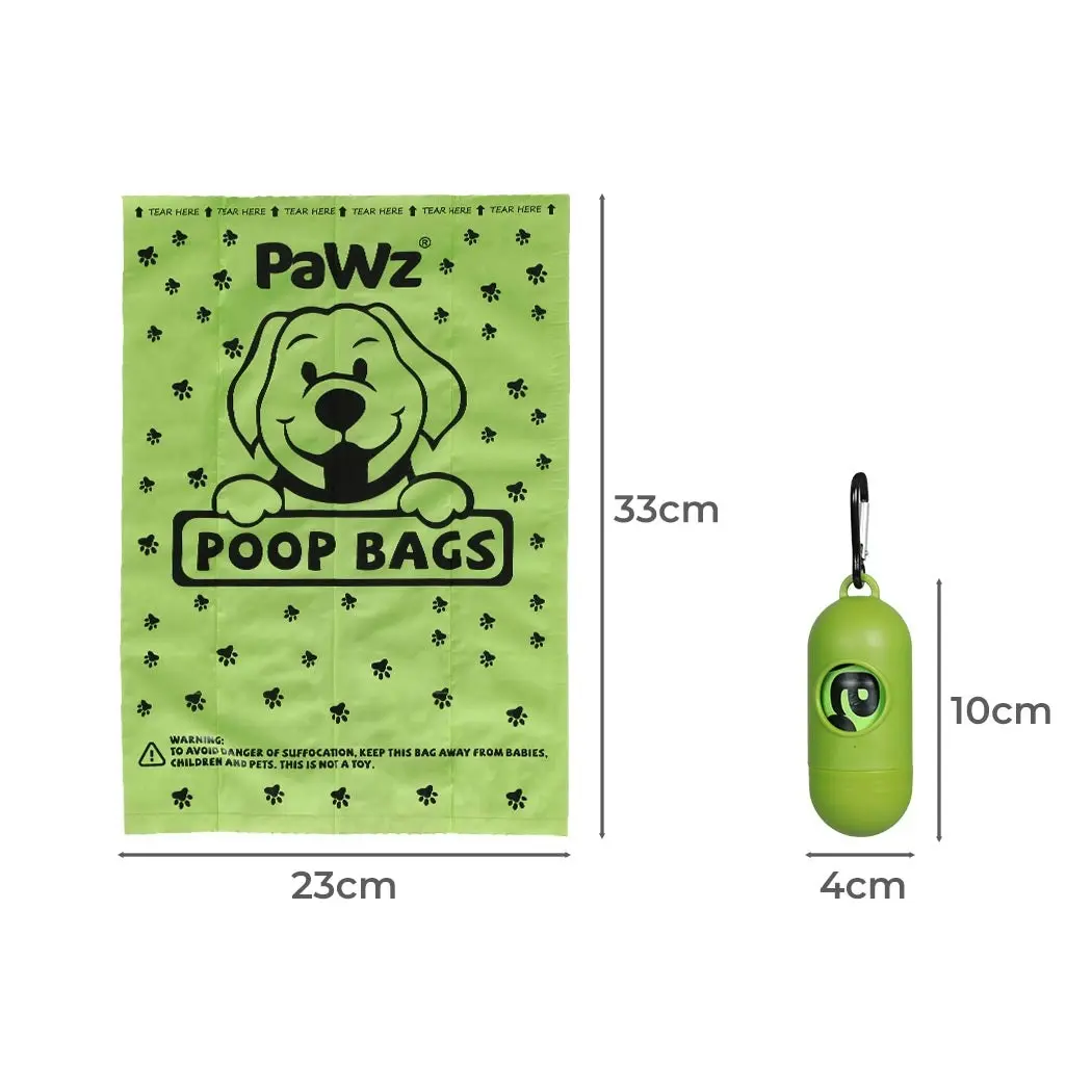 Pawz 100% Compostable Biobased Dog Poop Bag Puppy Holder Dispenser Clean 1440pcs