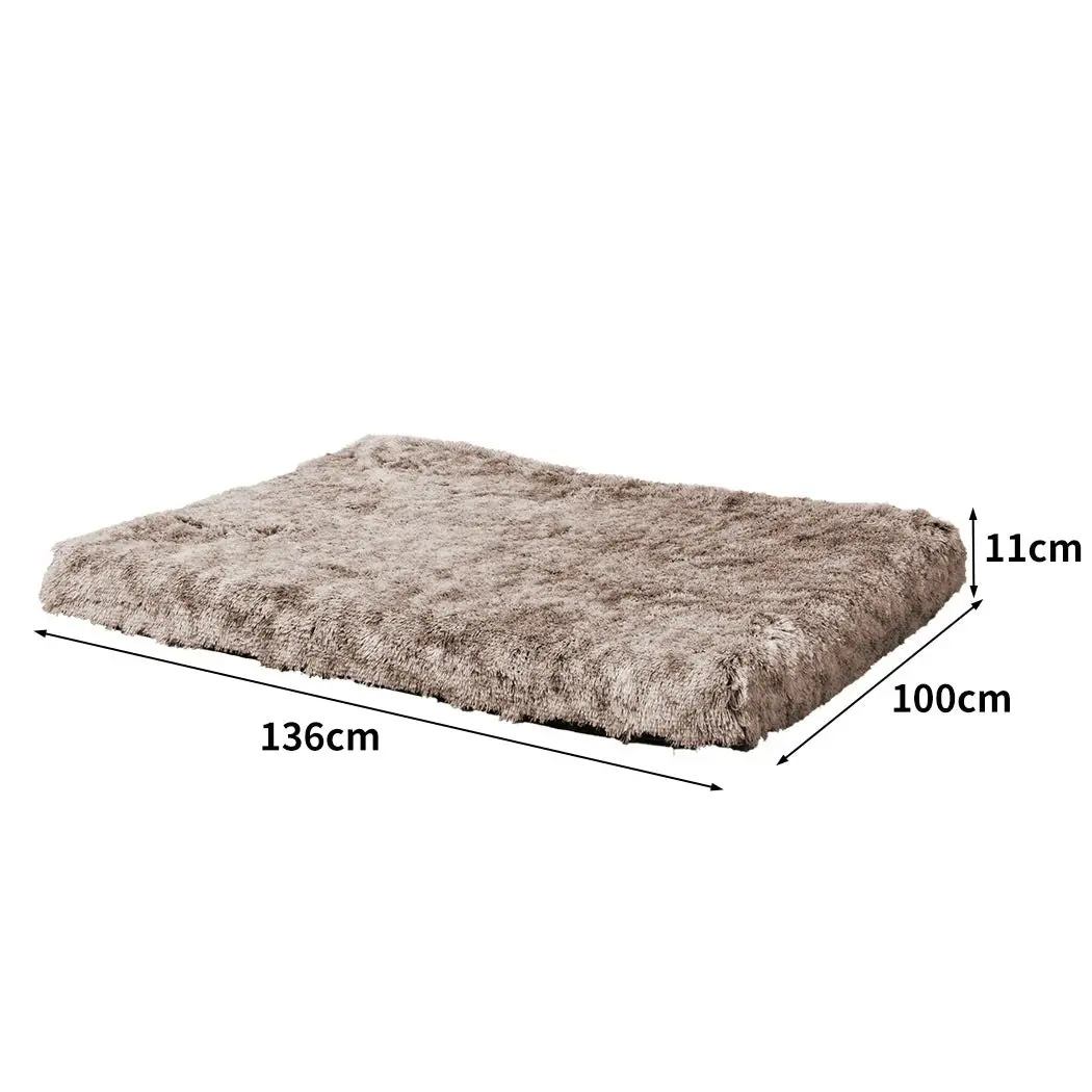 Pawz Dog Mat Pet Calming Bed Memory Foam Orthopedic Removable Cover Washable XL