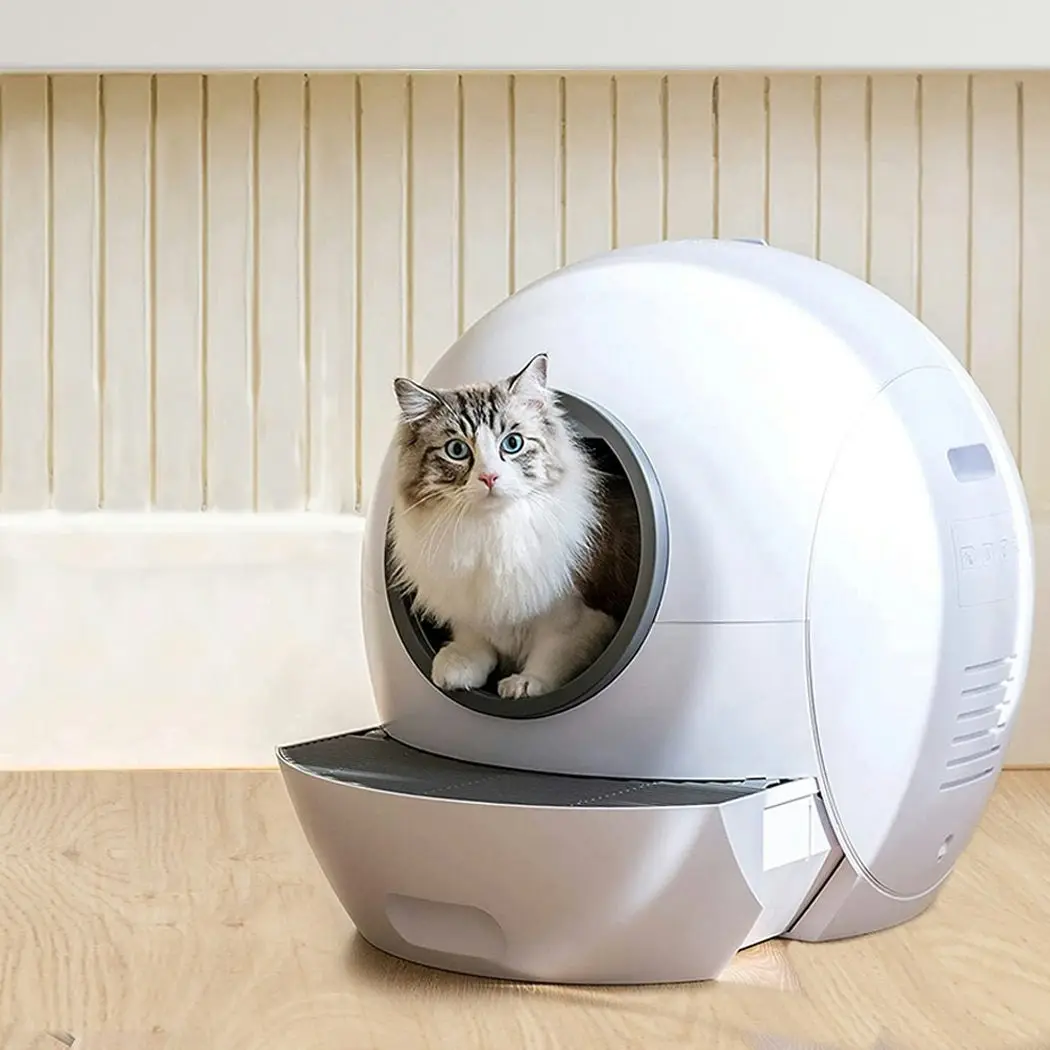 Pawz Automatic Smart Robot Cat Litter Box Self-Cleaning Enclosed Kitty Toilet