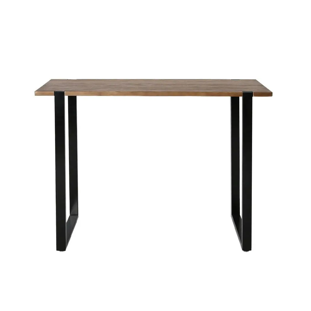 Levede High Bar Table Industrial Pub Table Dining Solid Wood Cafe Desk 120X50CM